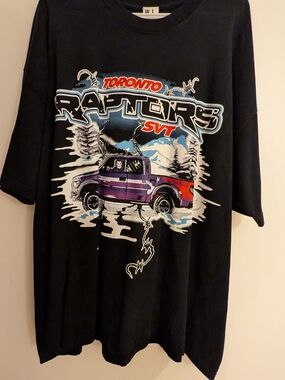 Toronto Raptors Graphic Short Sleeve Tee - Black